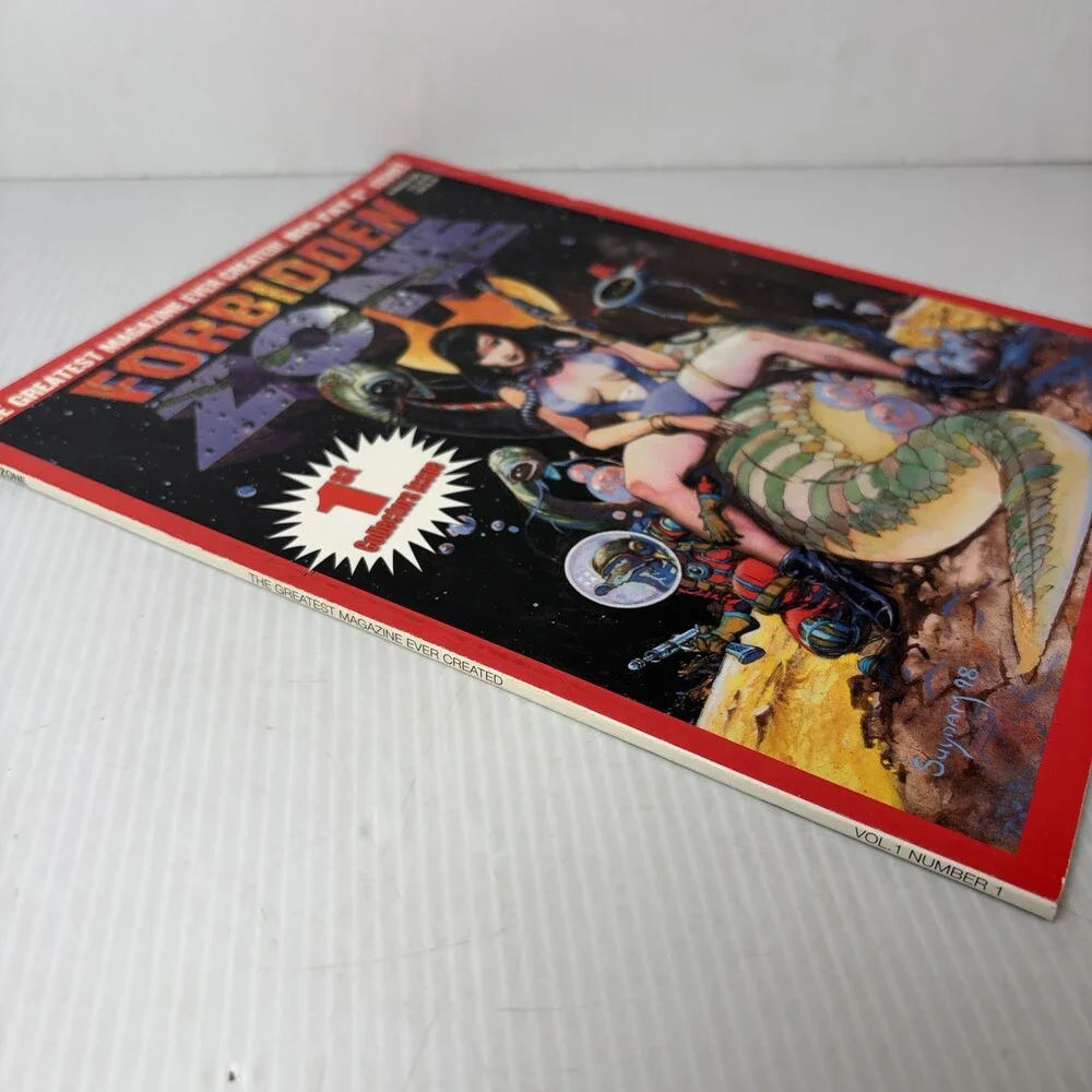 Forbidden Zone Magazine Vol 1 No 1 Collectors Issue 1998 Sci-Fi Fantasy Art
